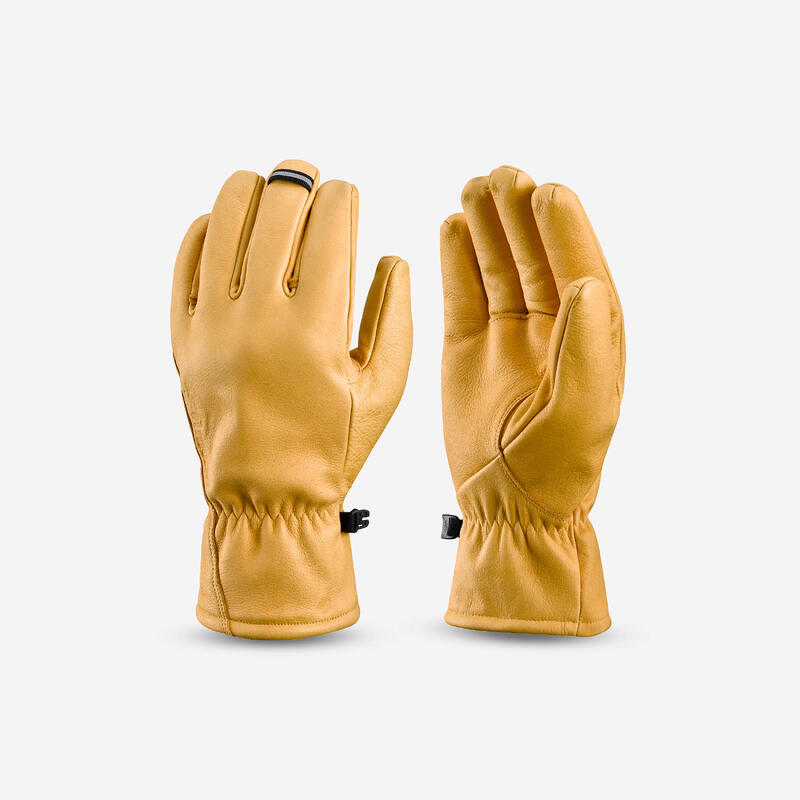 Guantes de Alpinismo y Alta Montaña Adulto Simond Alpinism Cuir Amarillo