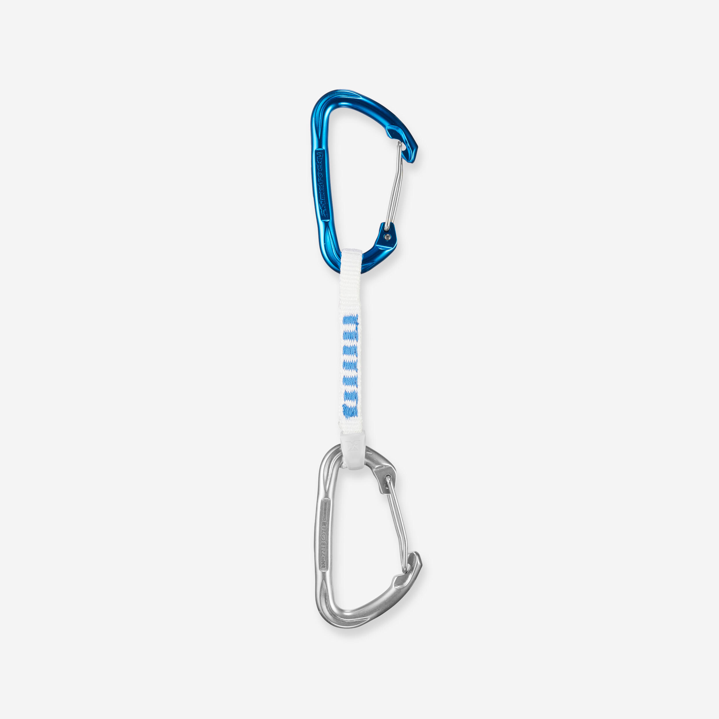 Climbing and Mountaineering Lightweight Quickdraw - Alpinism 11 cm 1/6