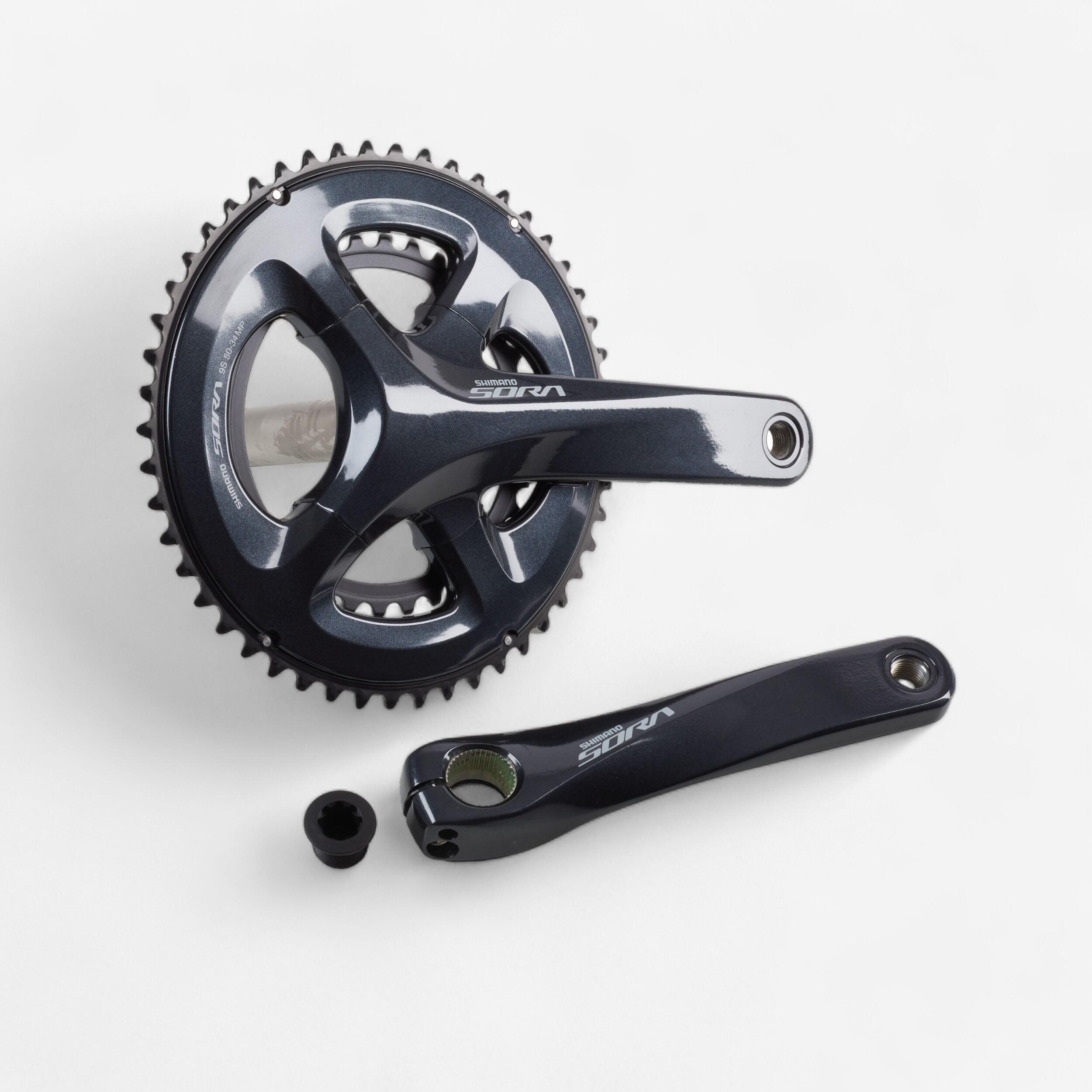 VAN RYSEL - Pedalier SHIMANO SORA 165 mm FC-R3000 (2x9 viteze