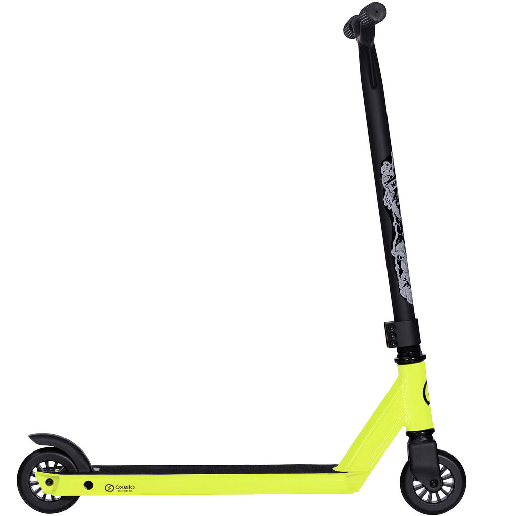 Stunt Scooter Roller Freestyle MF One blau