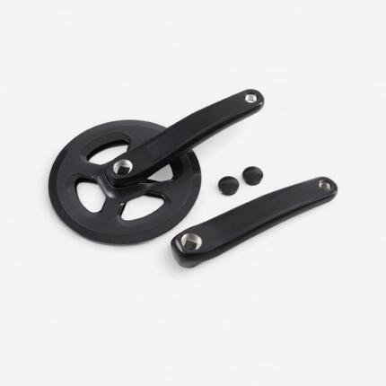 Kurbelgarnitur 1-fach Kettenblatt 40T 170 mm schwarz