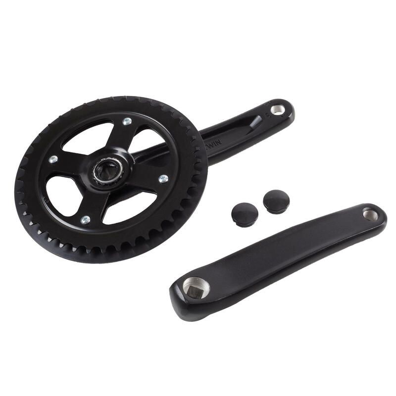 PEDALEIRA MONOPRATO 40T 170 MM PRETO