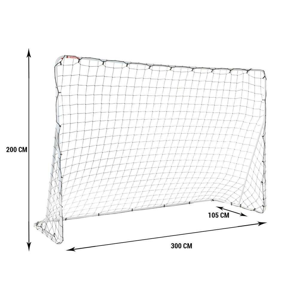 SG100 white size S football goal (Basic Goal)