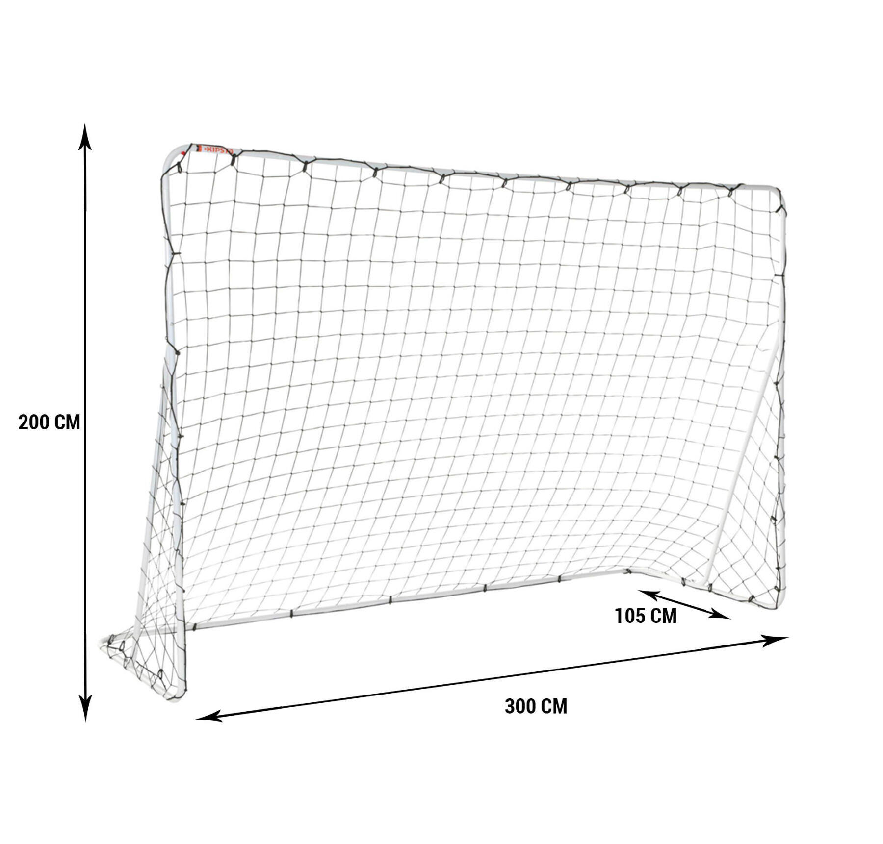 SG100 white size S football goal (Basic Goal)