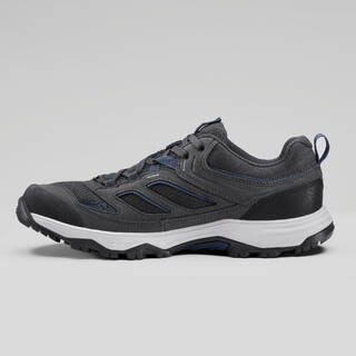 Men's mountain hiking shoes MH100 Grey
