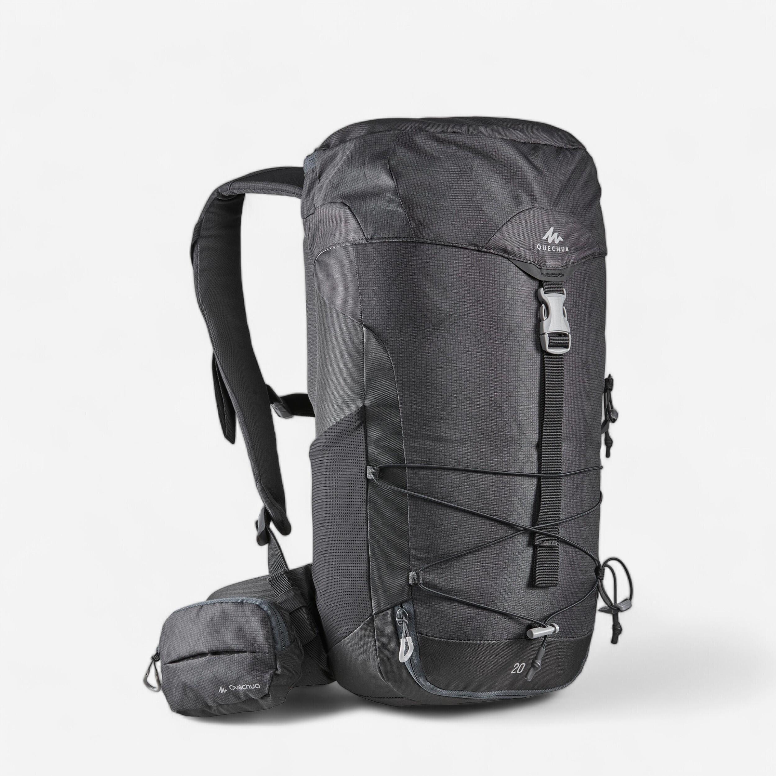 Mochila de montana y trekking 20L Quechua MH100. Equipaje de mano
