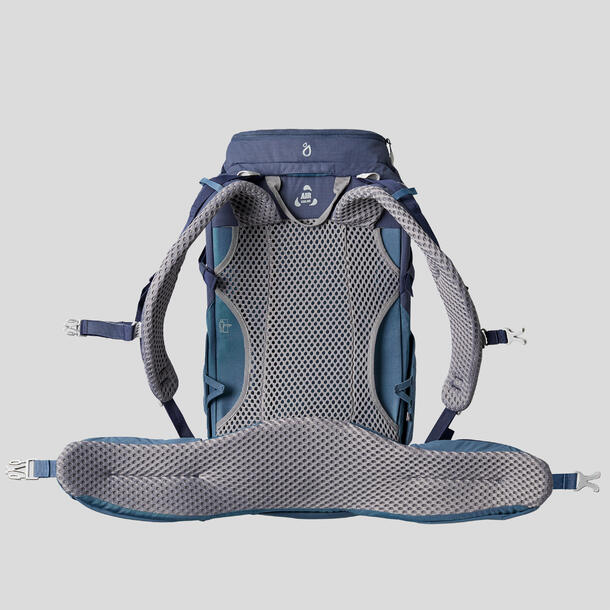 Mountain Hiking 30L Backpack Quechua MH500 Blue