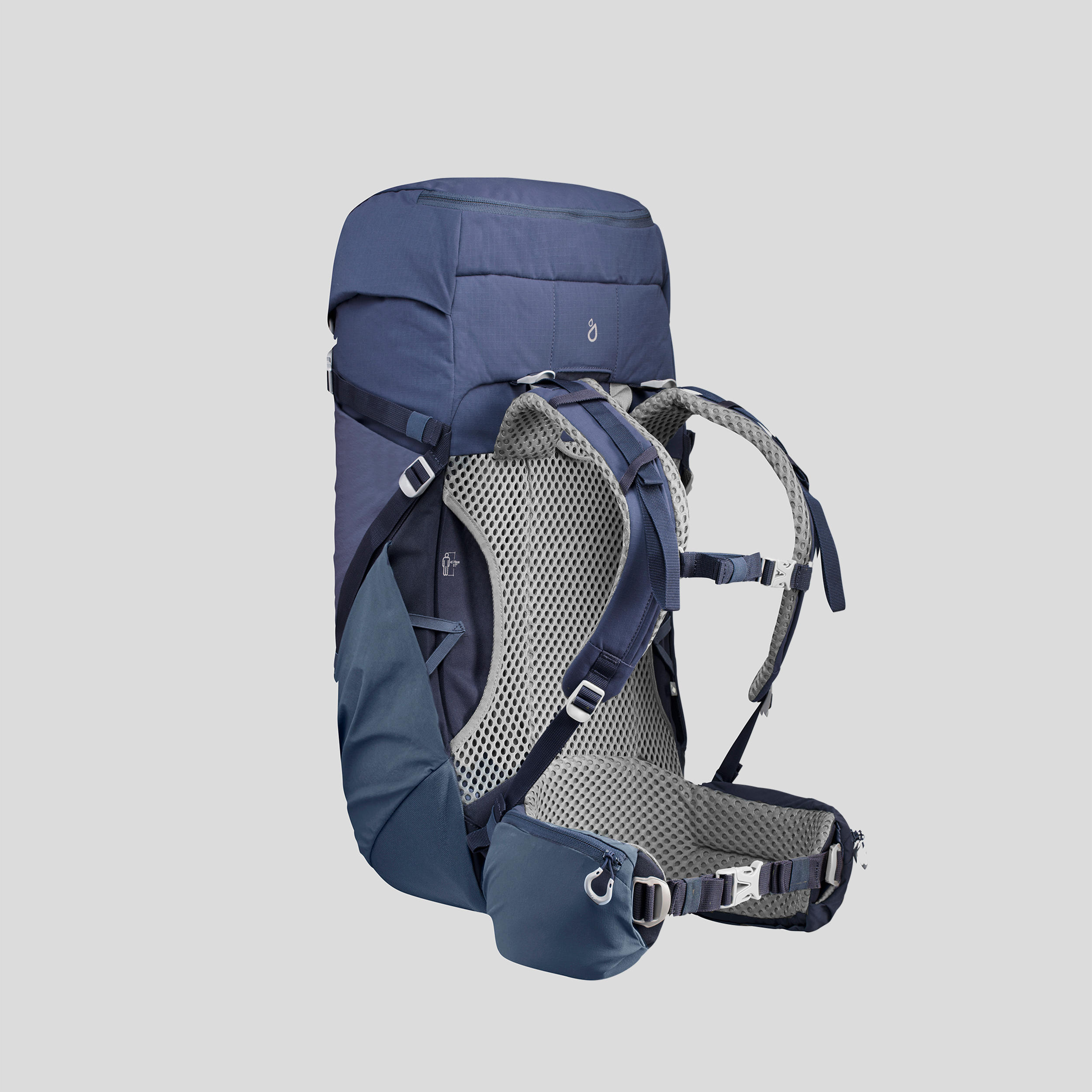 Mountain Hiking 30L Backpack Quechua MH500 Blue