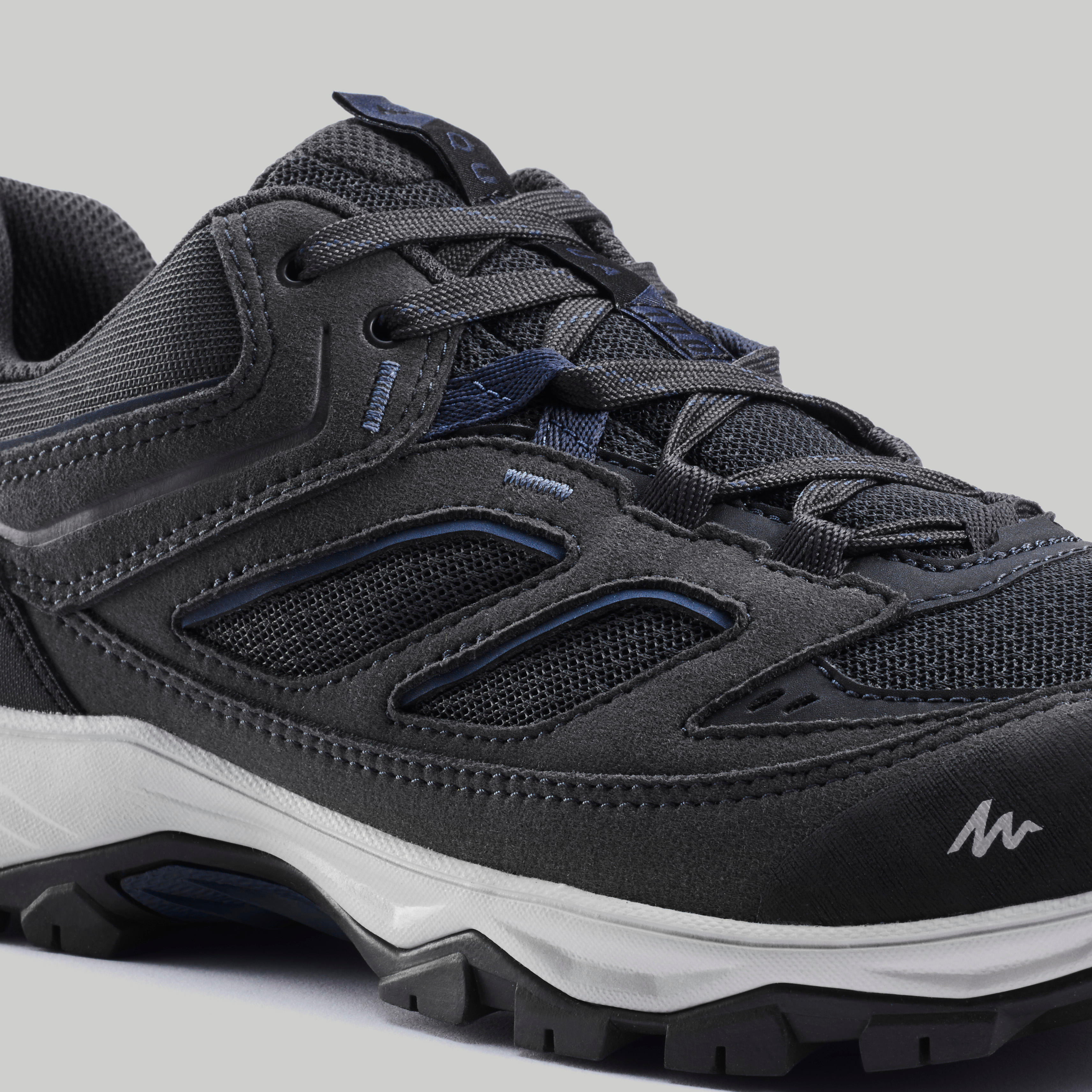 Chaussures de randonnée homme – MH 100 gris - QUECHUA