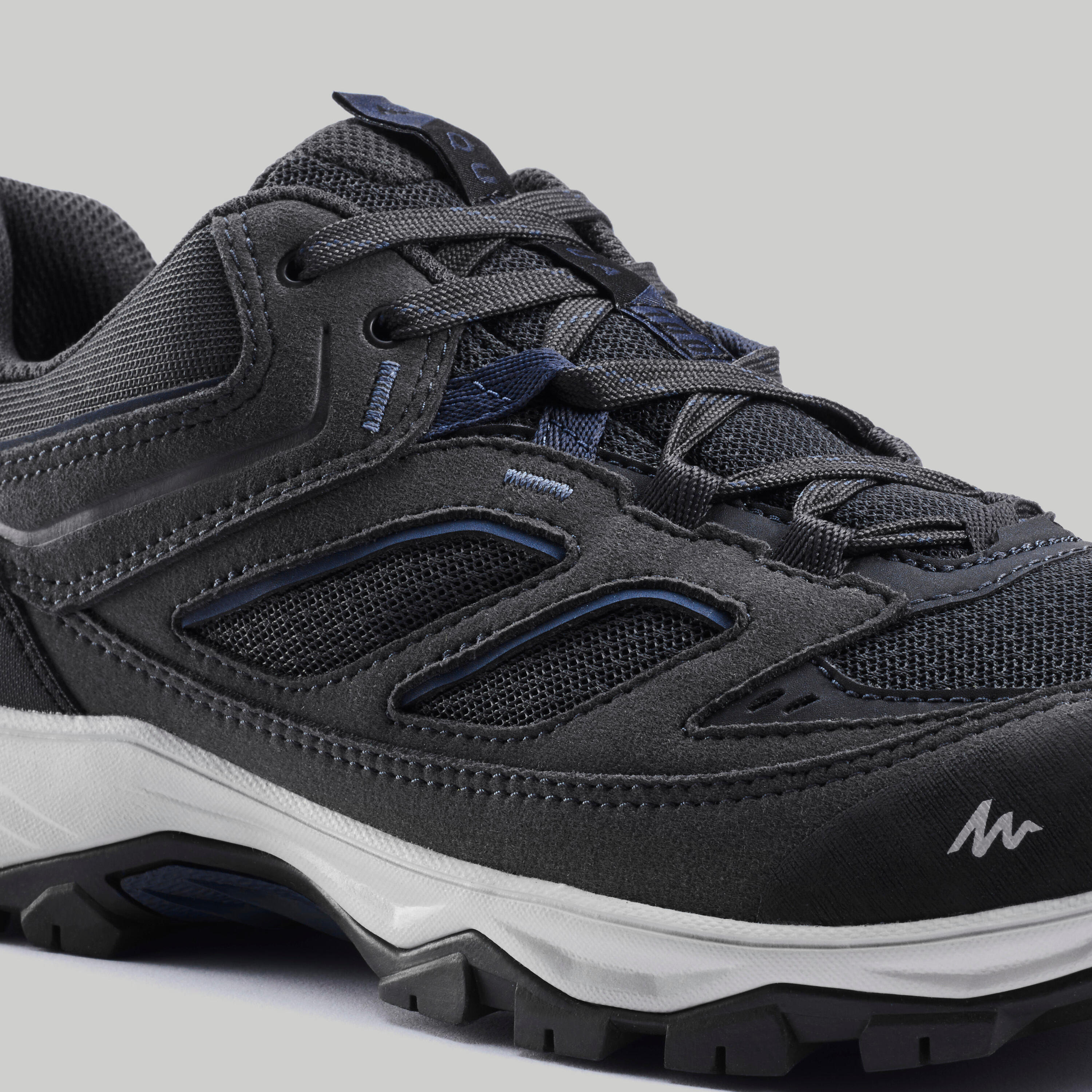 Wanderschuhe Herren - MH100 grau 4/5