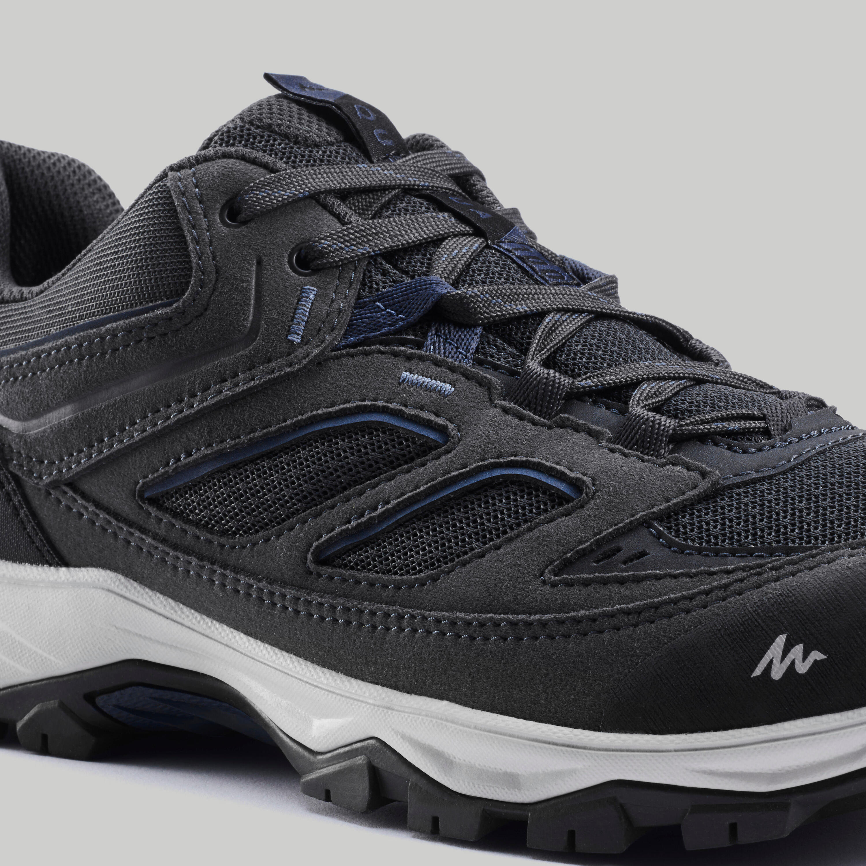 Men's mountain hiking shoes - MH100 - Grey 8/8