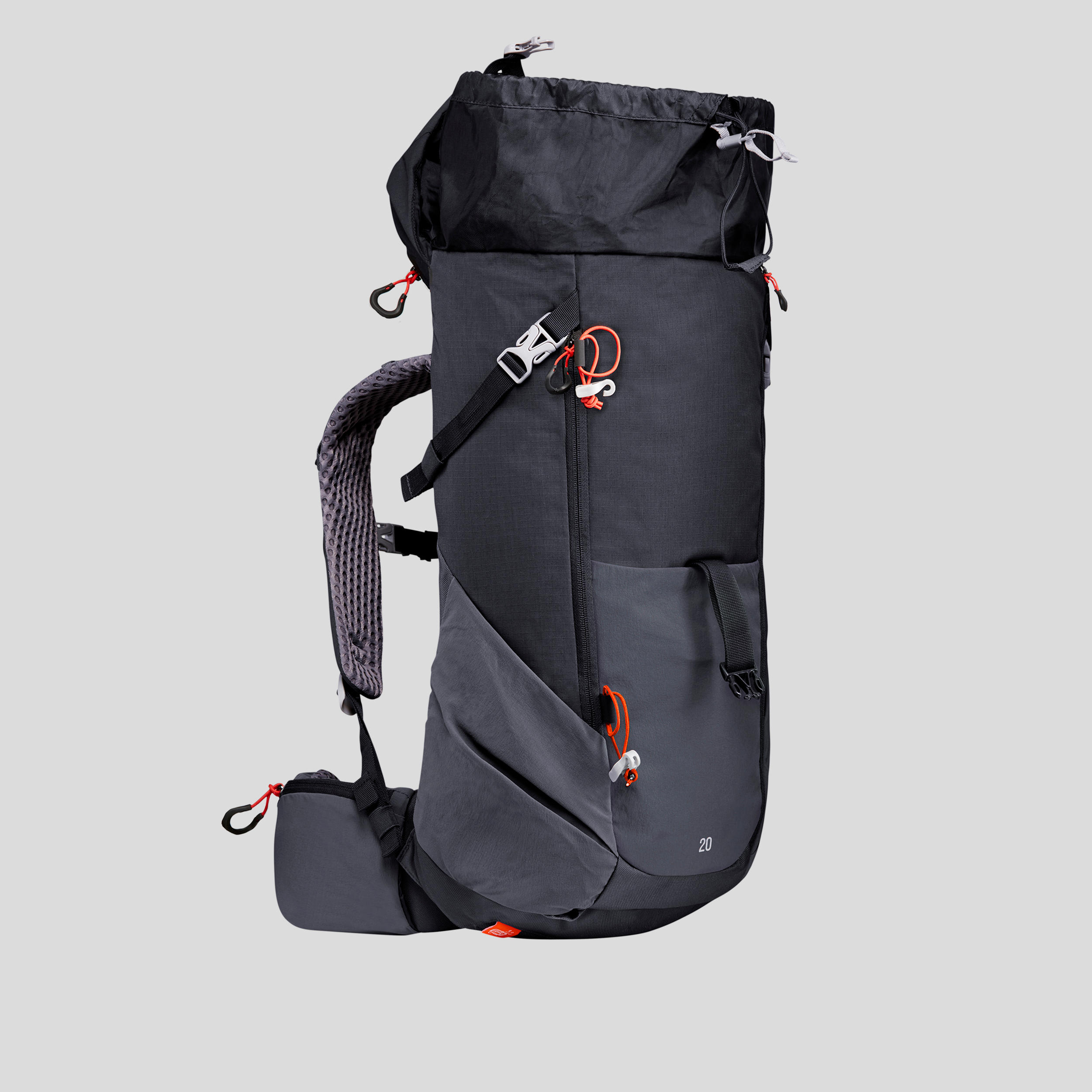 Sac à dos de randonnée de 20 L - MH 500 noir - QUECHUA