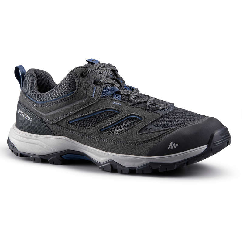 QUECHUA Men's mountain hiking shoes - MH100 - Grey