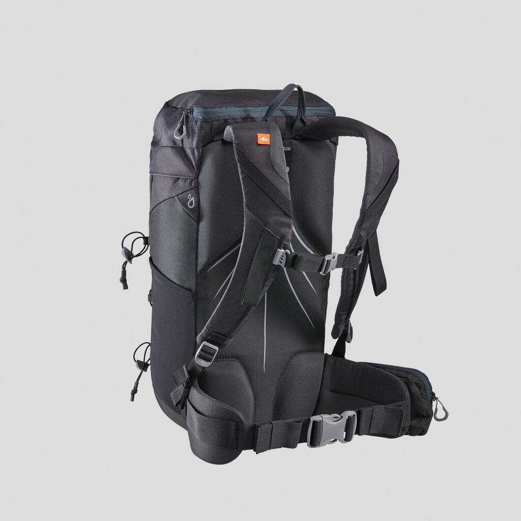 Wanderrucksack Bergwandern MH100 20 l dunkelgrau 