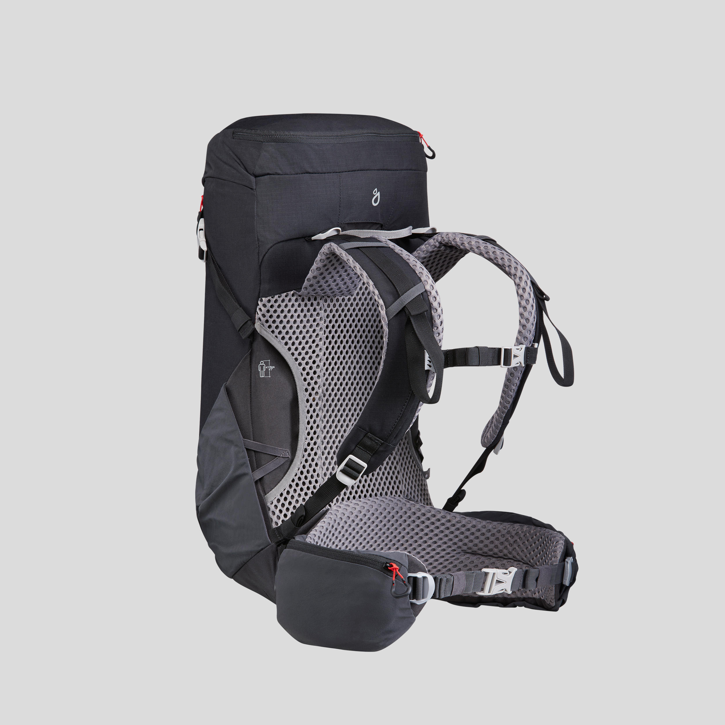 Hiking Backpack 20 L – MH 500 Black - QUECHUA