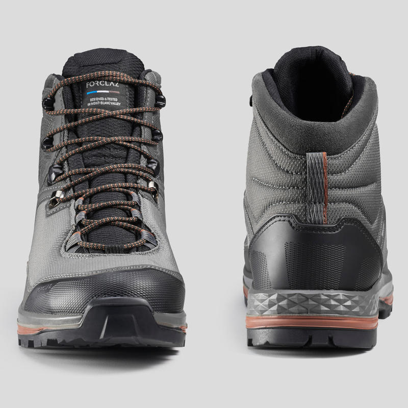 M Waterproof Leather Trekking Boots contact® MT100 TEX Decathlon