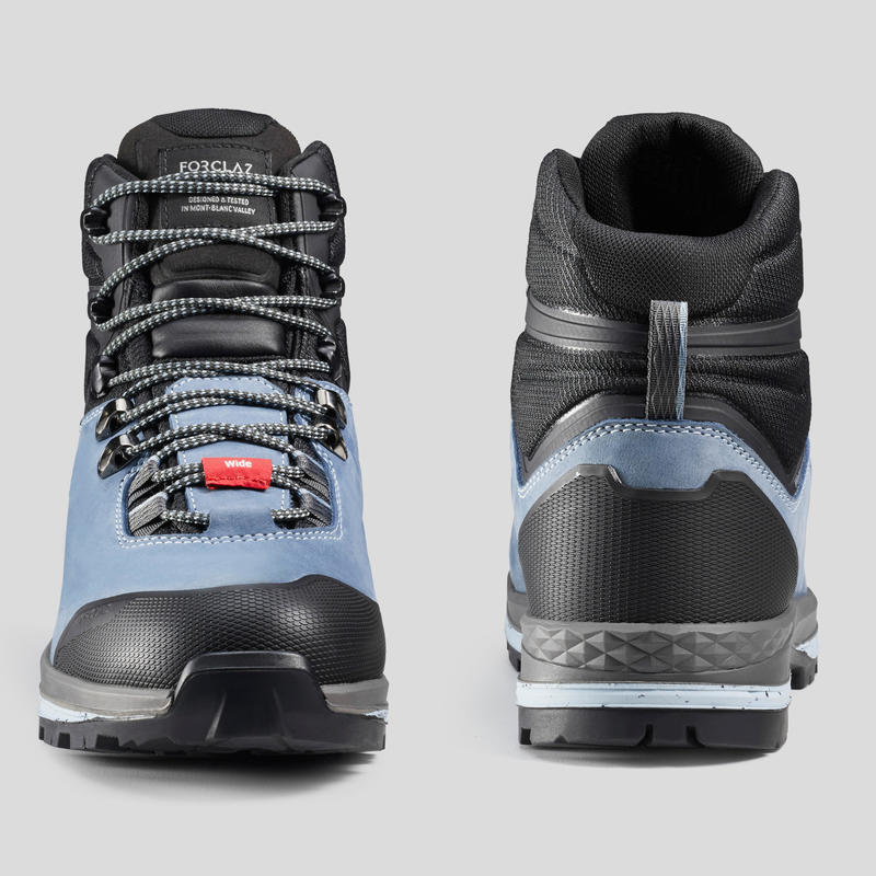 leather trekking shoes