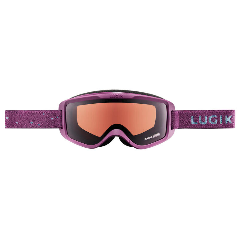 Lyžařské brýle pro nejmenší kategorie 3 do každého počasí fialové 