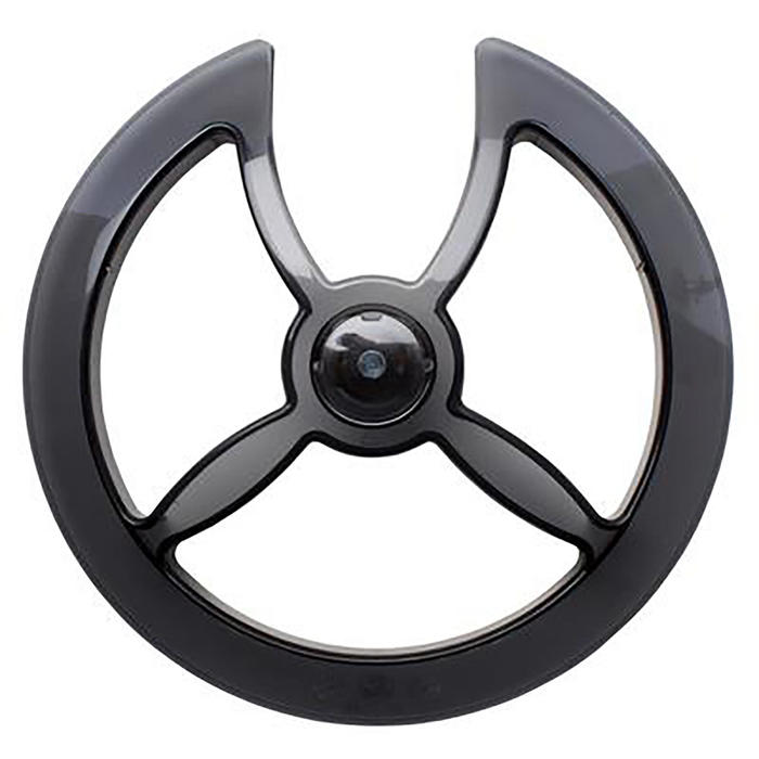 Bicycle Chainring Guard Btwin 4244t Black