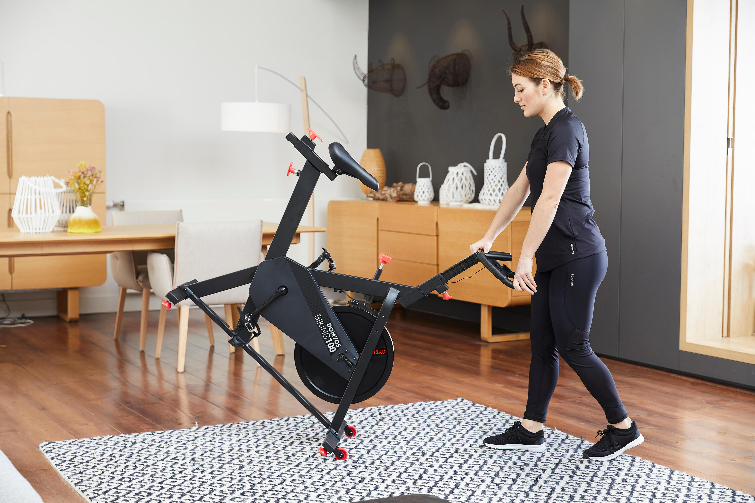 Rower indoor cycling Domyos Essential 100 9/9
