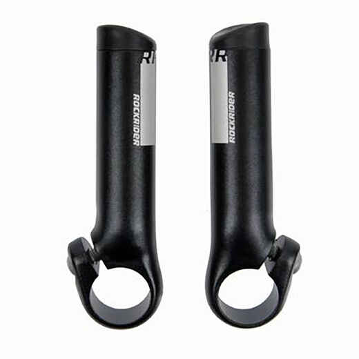 
      CACHOS RECTOS PARA MANUBRIO DE BICICLETA 100 MM NEGRO
  