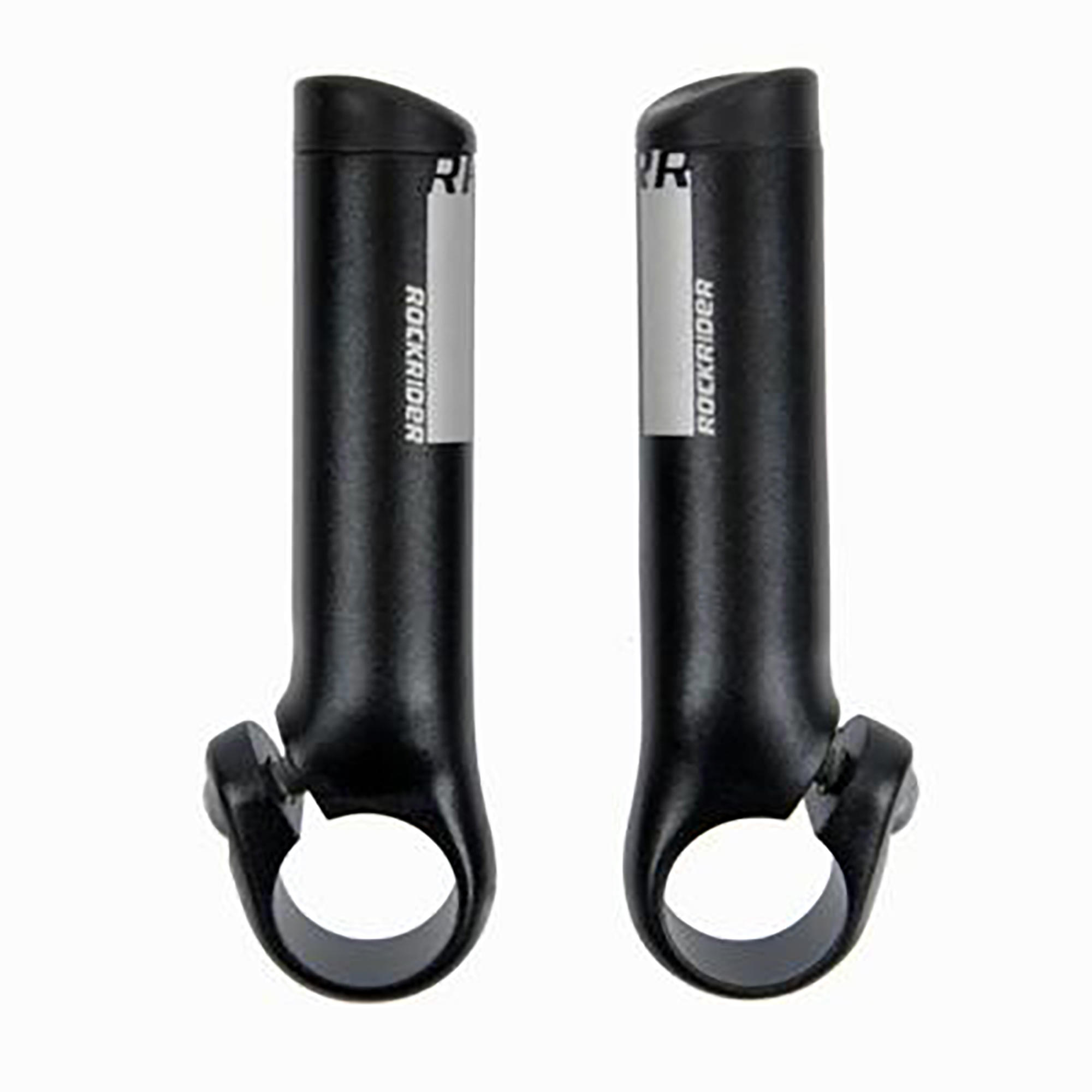 Straight Bar Ends 100mm Black BTWIN 