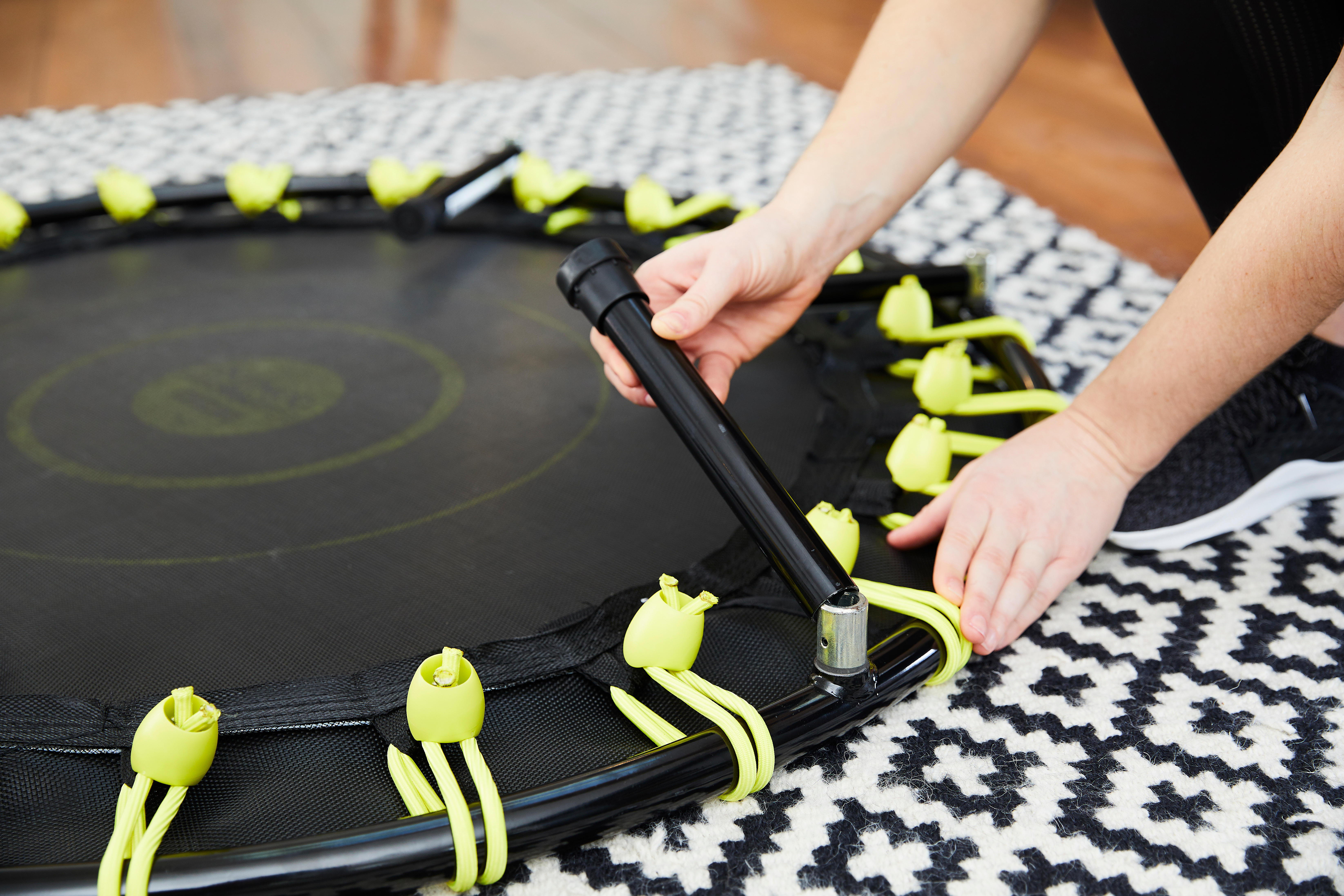 Fitness Trampoline with Front Bar - Fit Trampo 500 - DOMYOS