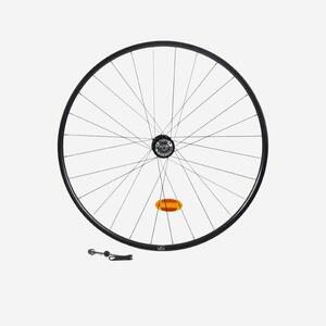 Rueda Bici E-Riverside 500 28" Pulgadas Delantera Doble Pared Negro