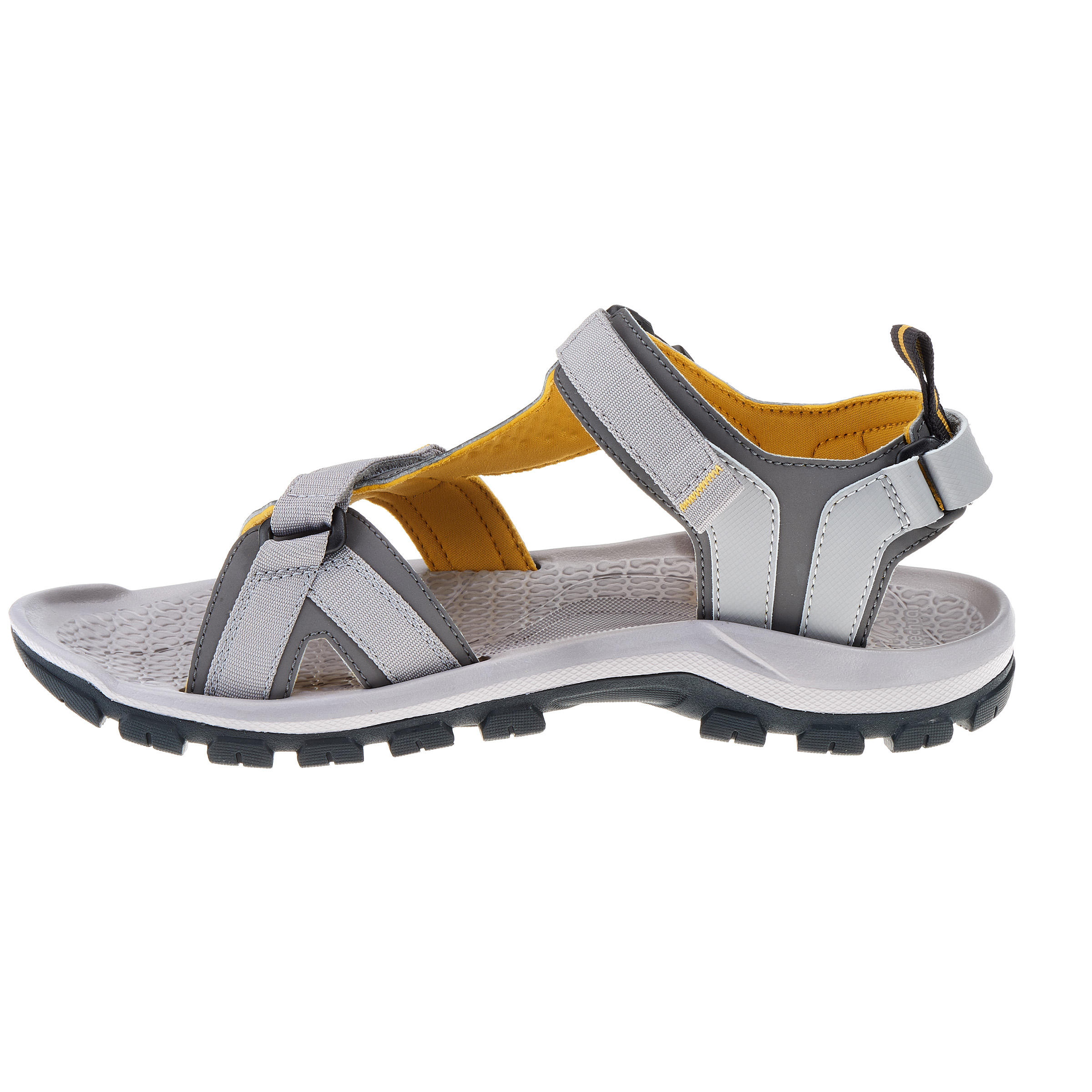 Men's Arpenaz 100 Hiking Sandals - Yellow Grey 2/14