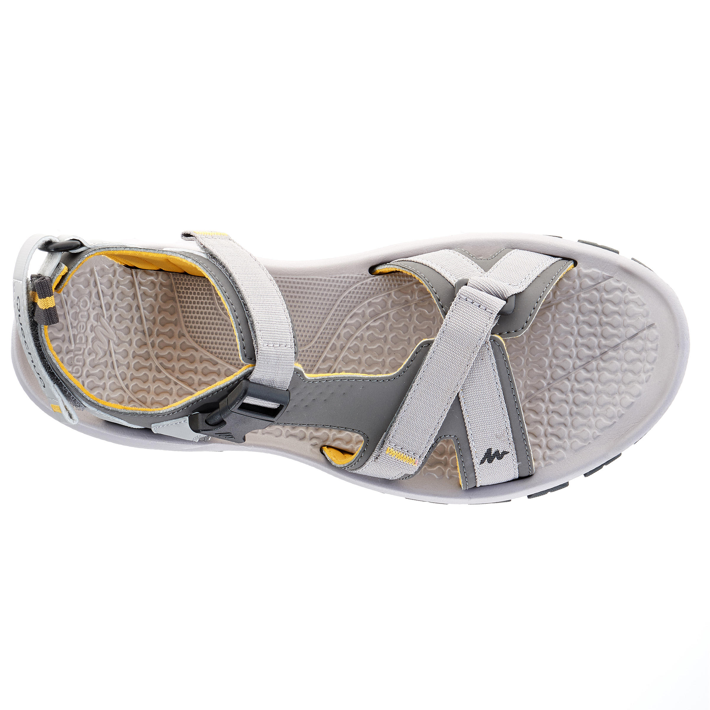 Men's Arpenaz 100 Hiking Sandals - Yellow Grey 3/14
