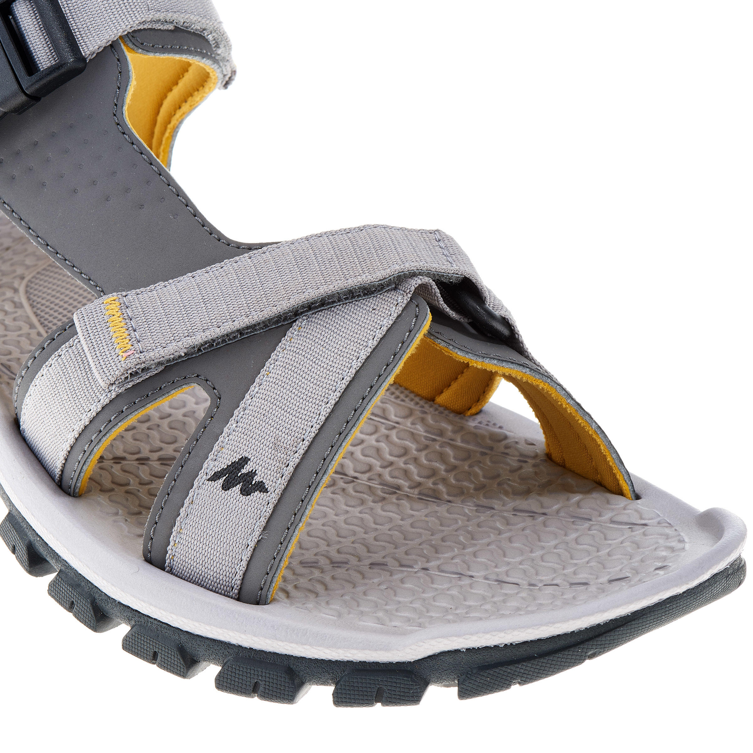 Men's Arpenaz 100 Hiking Sandals - Yellow Grey 8/14
