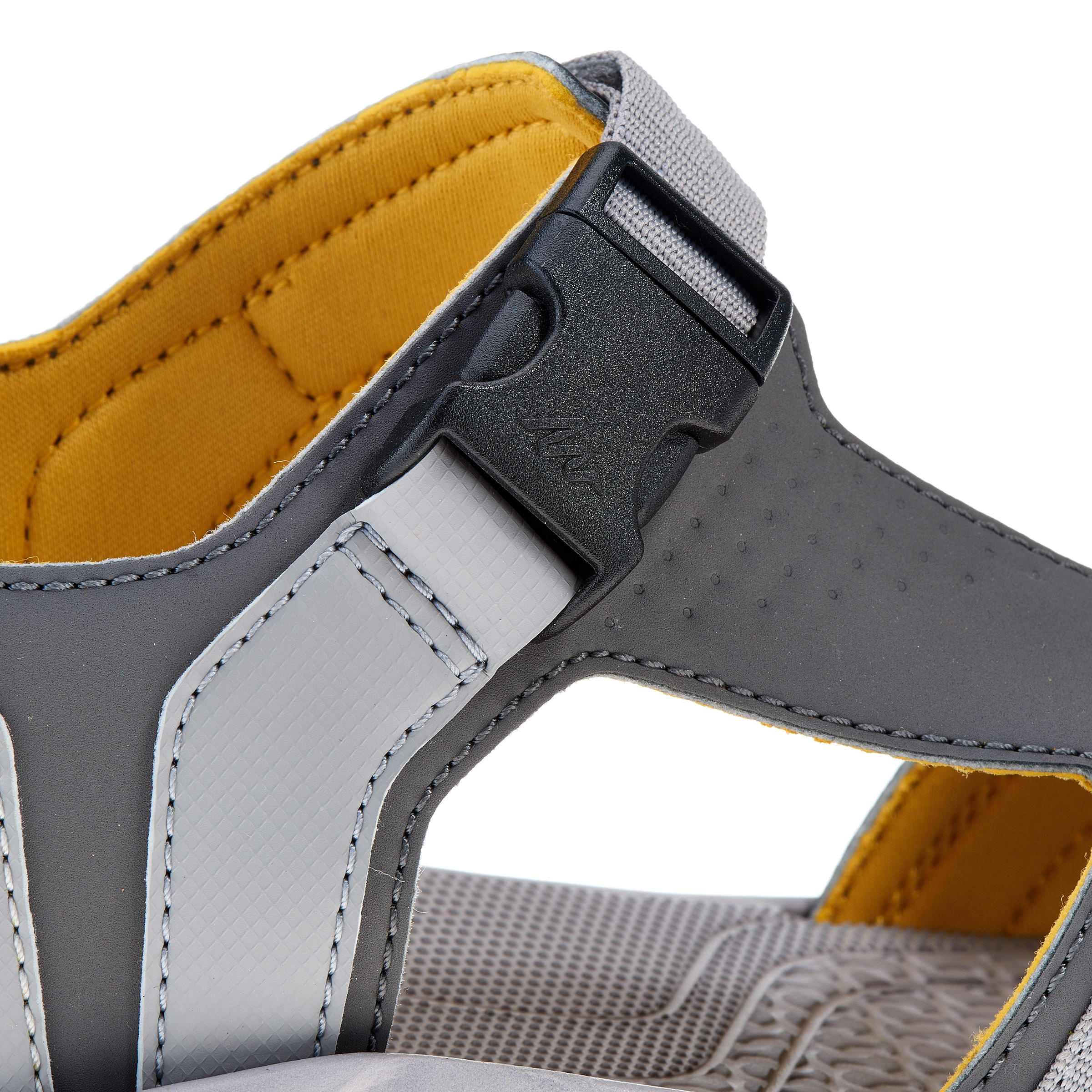 Men's Arpenaz 100 Hiking Sandals - Yellow Grey 7/14