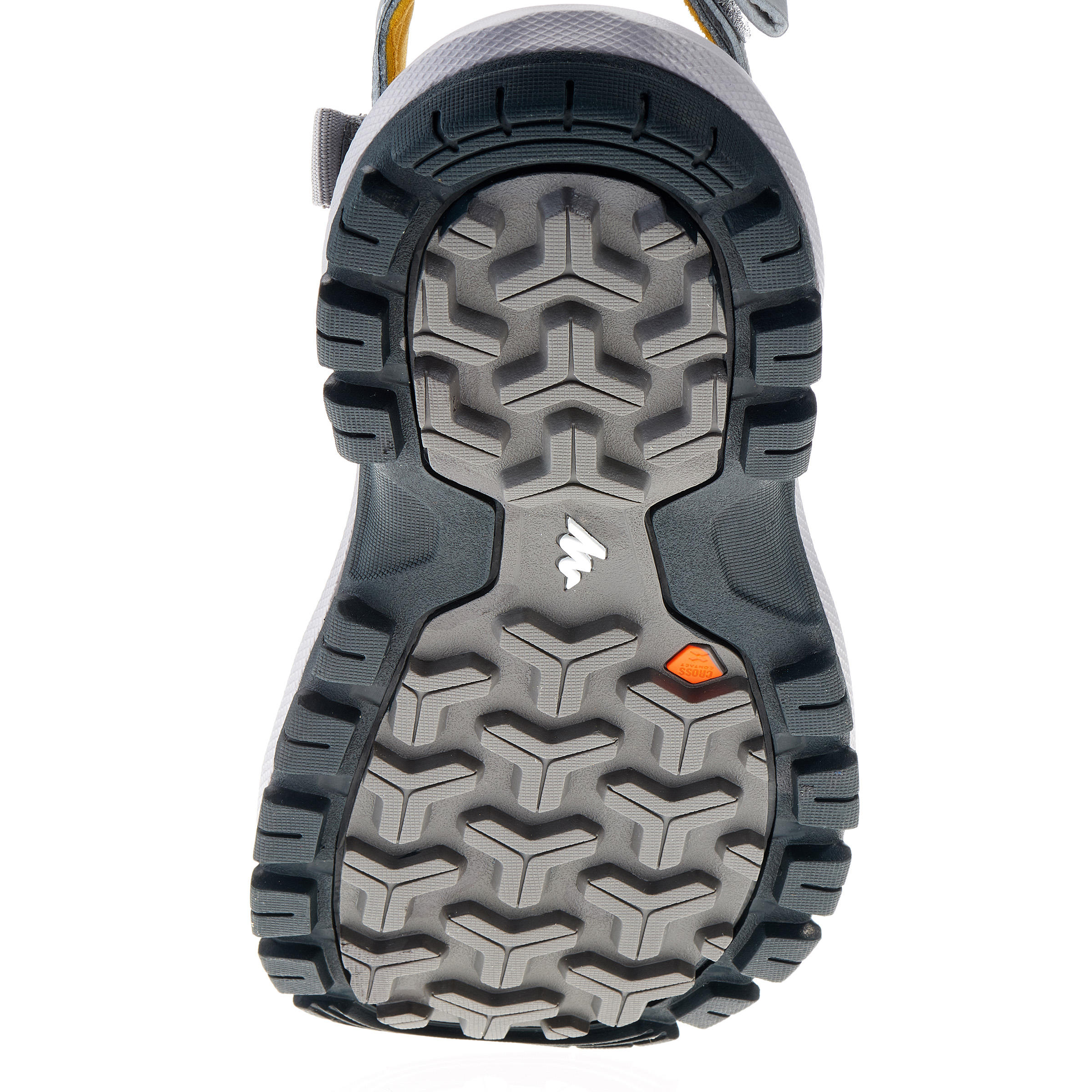 Men's Arpenaz 100 Hiking Sandals - Yellow Grey 11/14