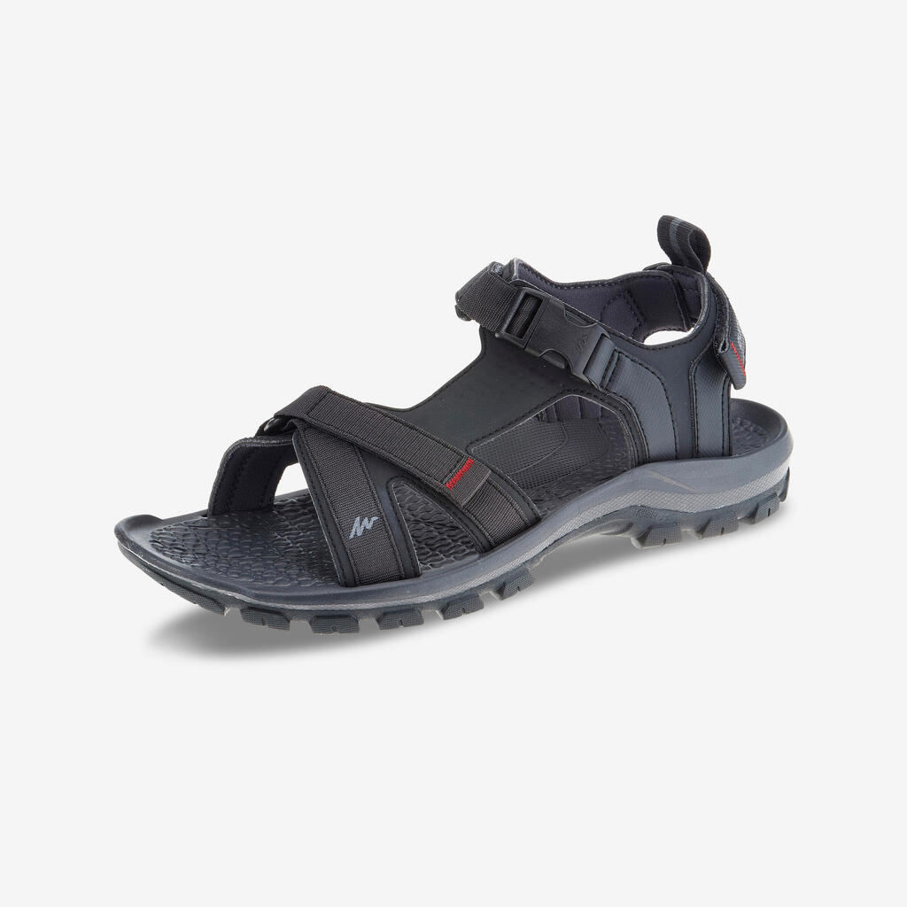 Trekkingsandalen Ecocamp NH500 Herren schwarz 