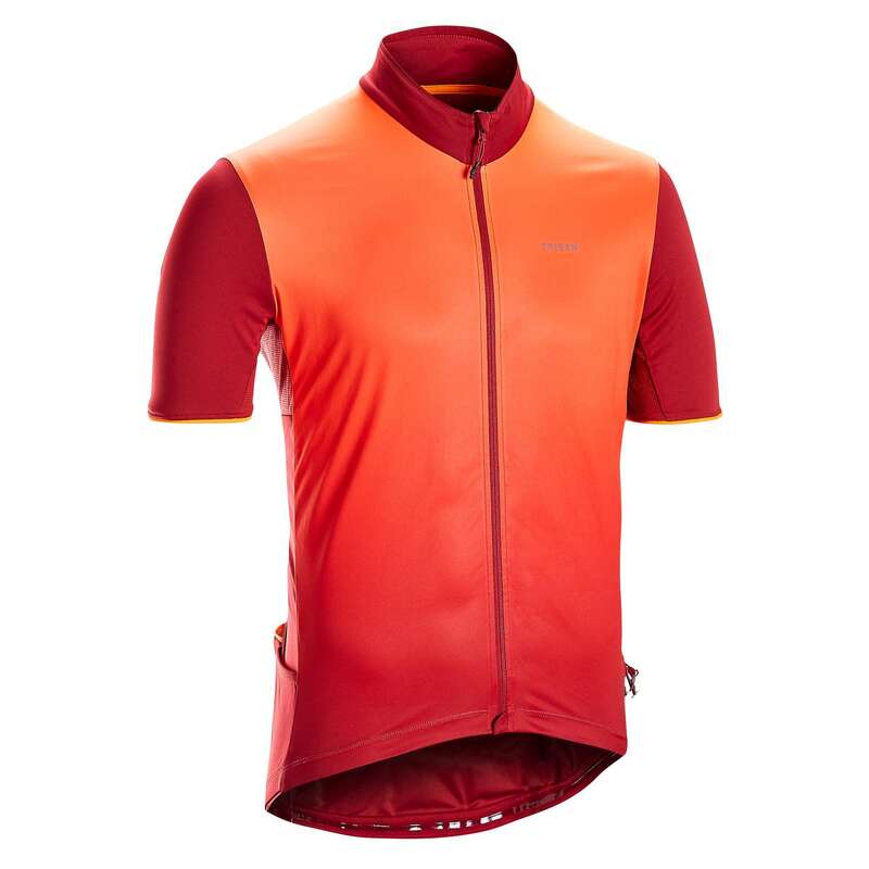 MEN WARM WEATHER ROAD CYCLING APPAREL Cycling - Short-Sleeved Jersey RC500 TRIBAN - Cycling
