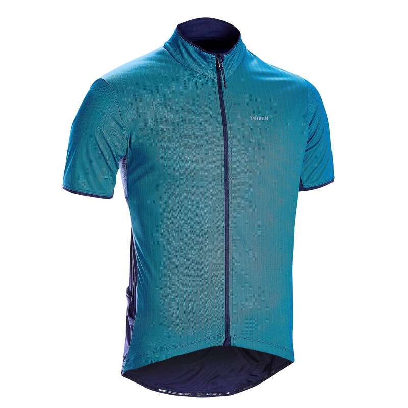 MEN WARM WEATHER ROAD CYCLING APPAREL Cycling - Short-Sleeved Jersey RC500 TRIBAN - Cycling
