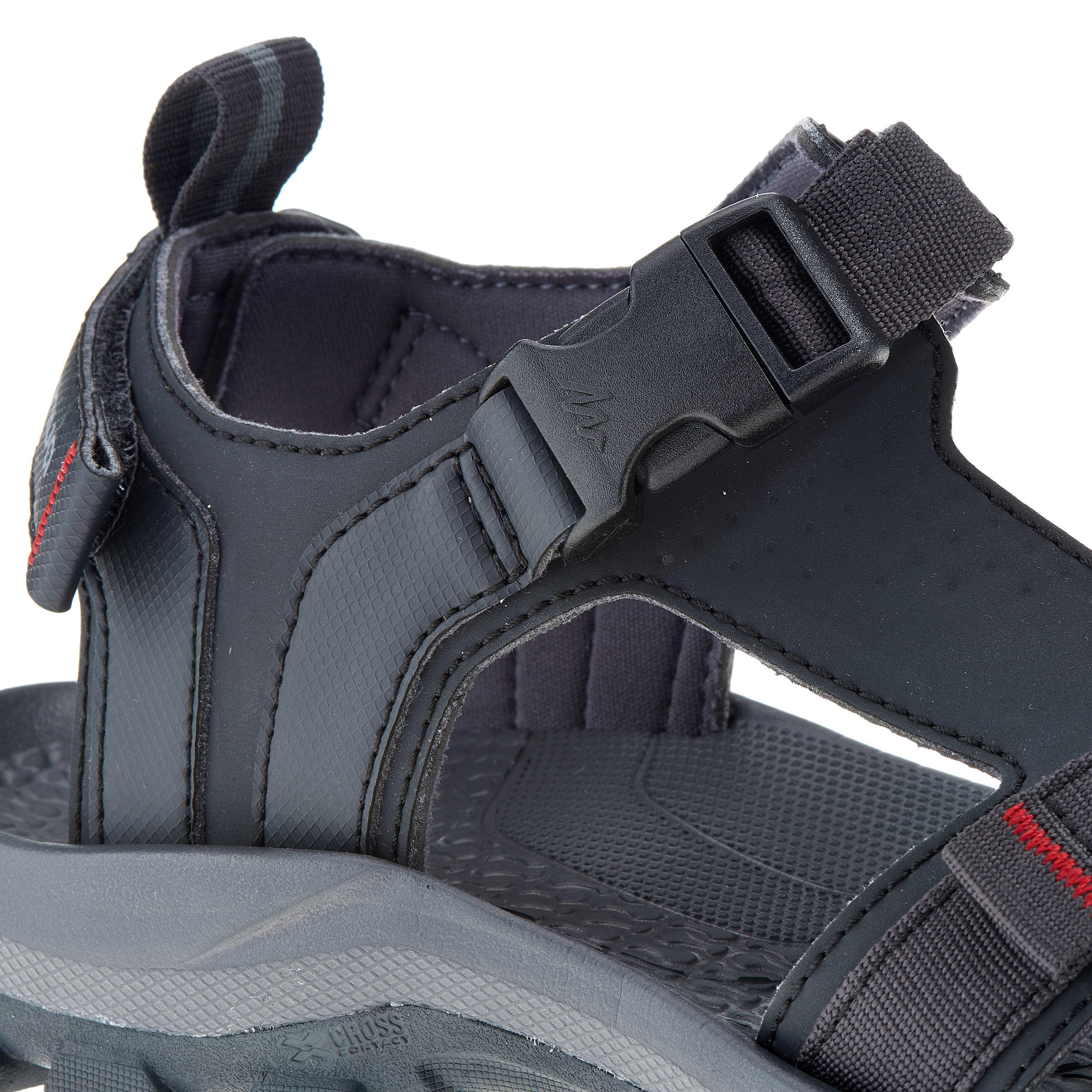 Sandalias Deportivas de Senderismo y Trekking, Quechua, NH110, Hombre,  Negro - Decathlon