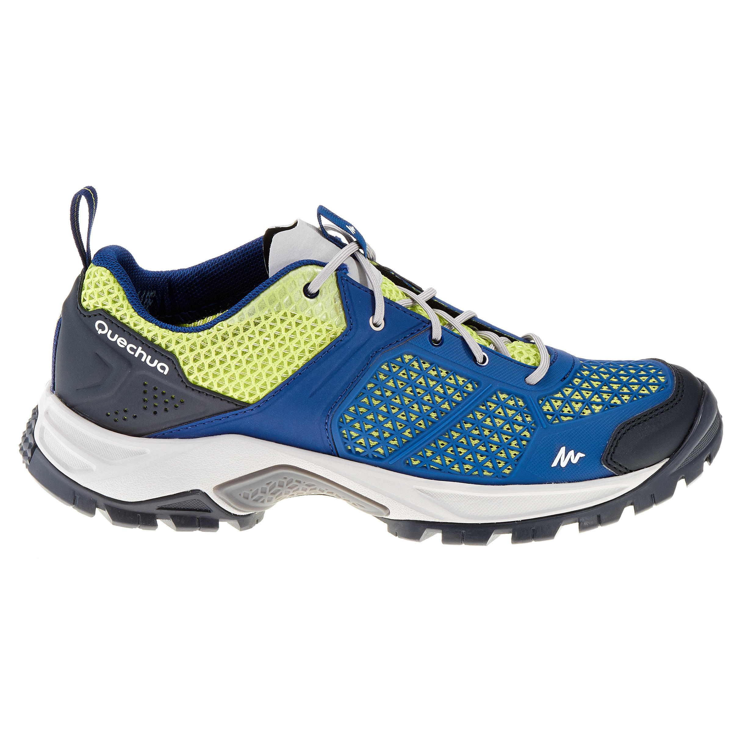 Forclaz 500 Fresh women's Hiking Shoes - Dark blue/Aniseed green 2/17