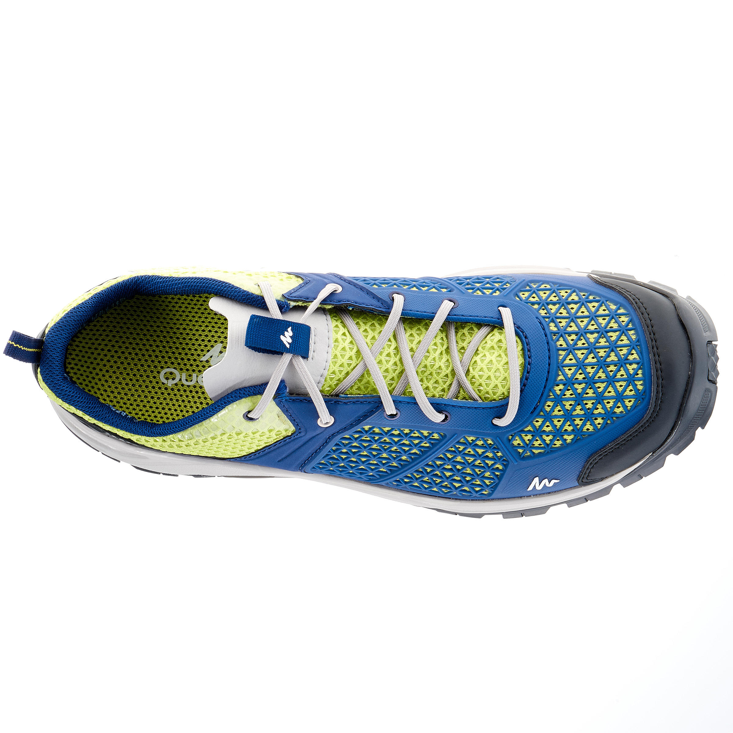 Forclaz 500 Fresh women's Hiking Shoes - Dark blue/Aniseed green 5/17