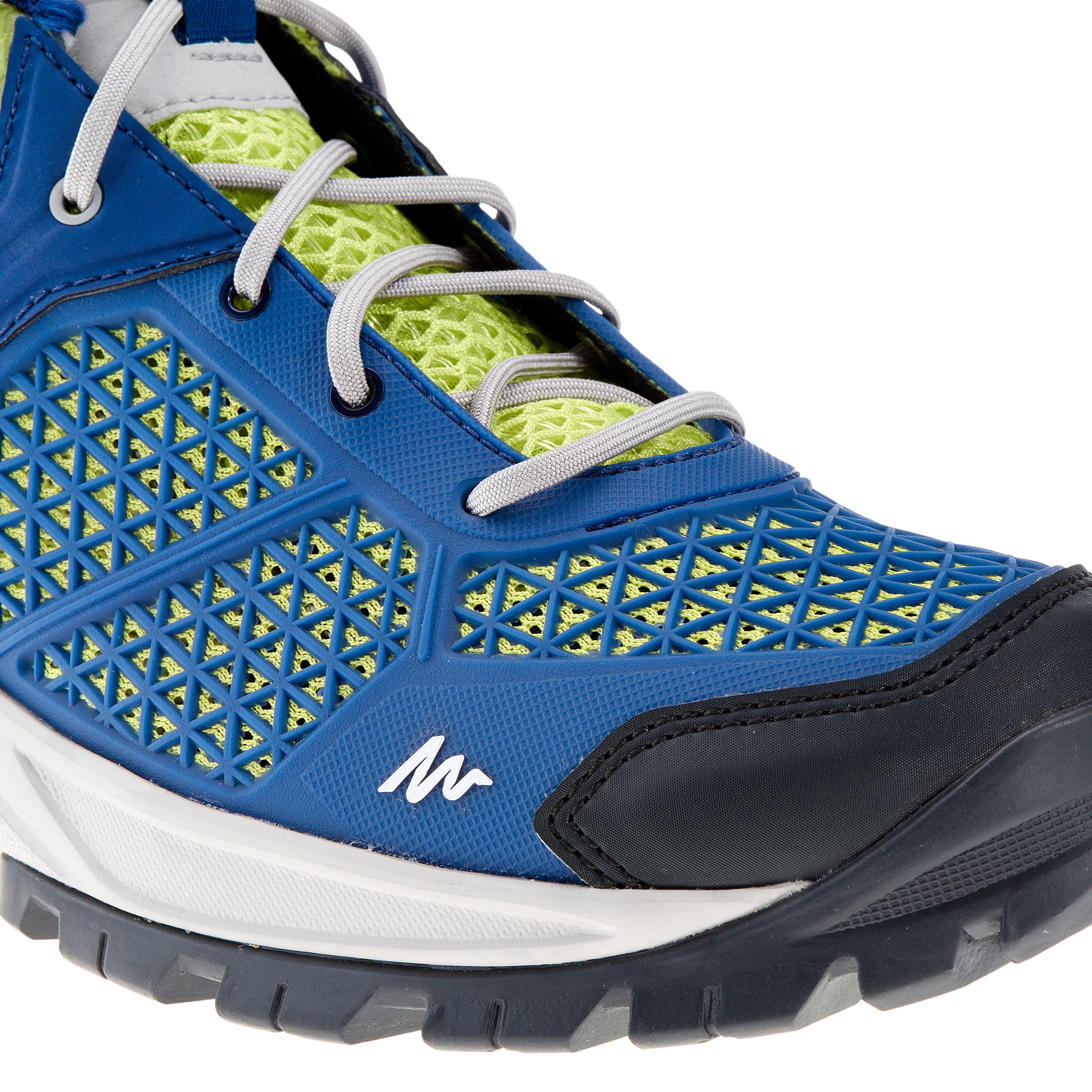 Forclaz 500 Fresh women's Hiking Shoes - Dark blue/Aniseed green