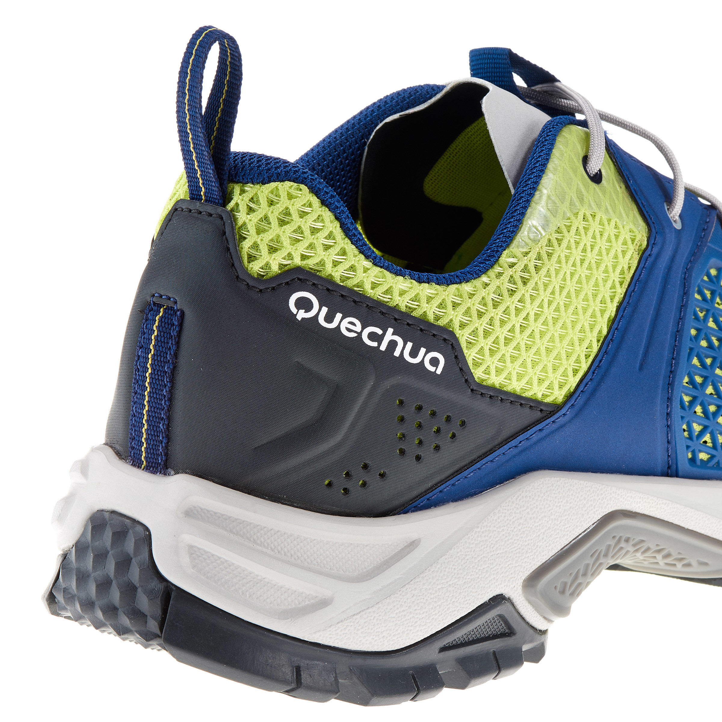 Forclaz 500 Fresh women's Hiking Shoes - Dark blue/Aniseed green 11/17