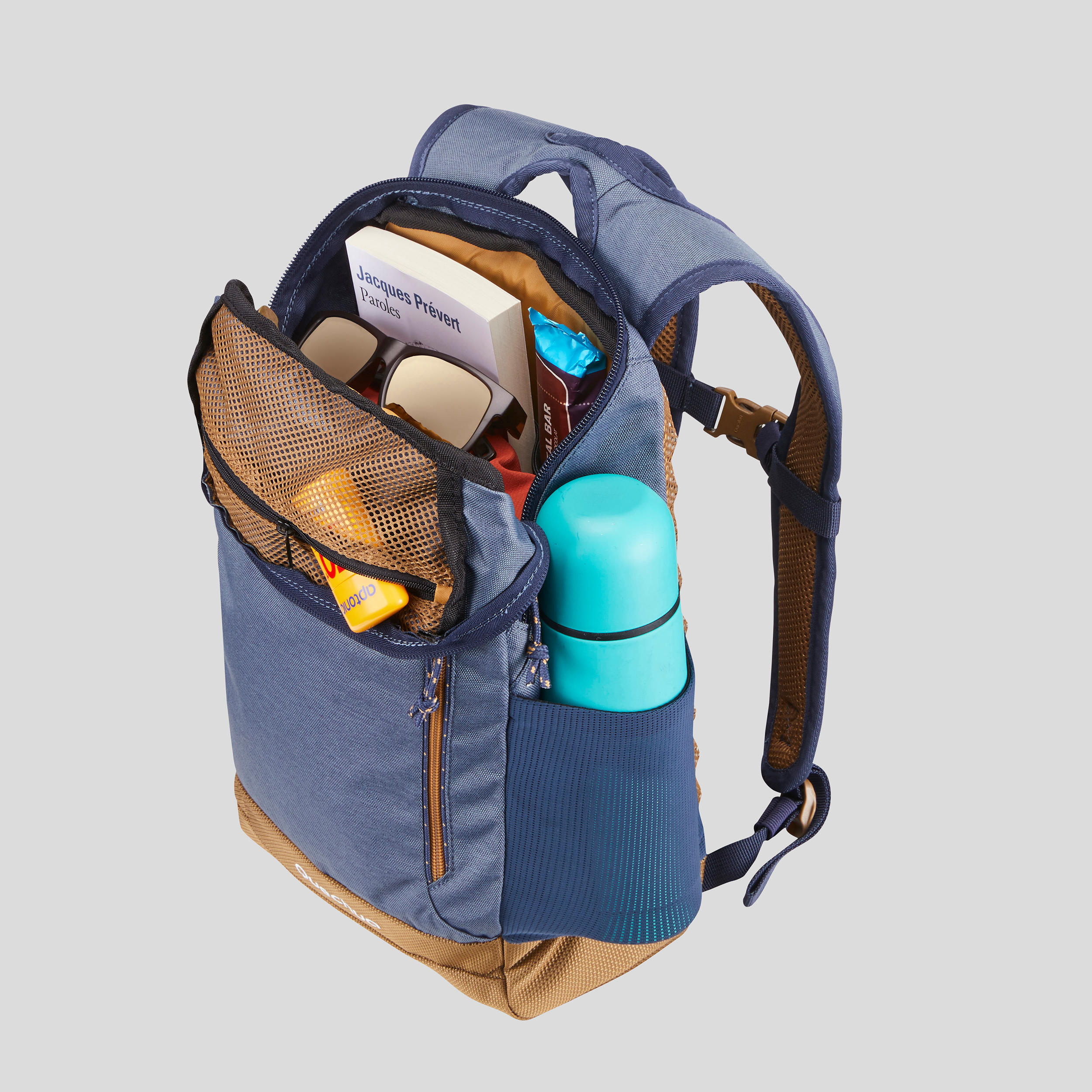 Maleta de montaña y trekking, Quechua NH500 10L Azul - Decathlon