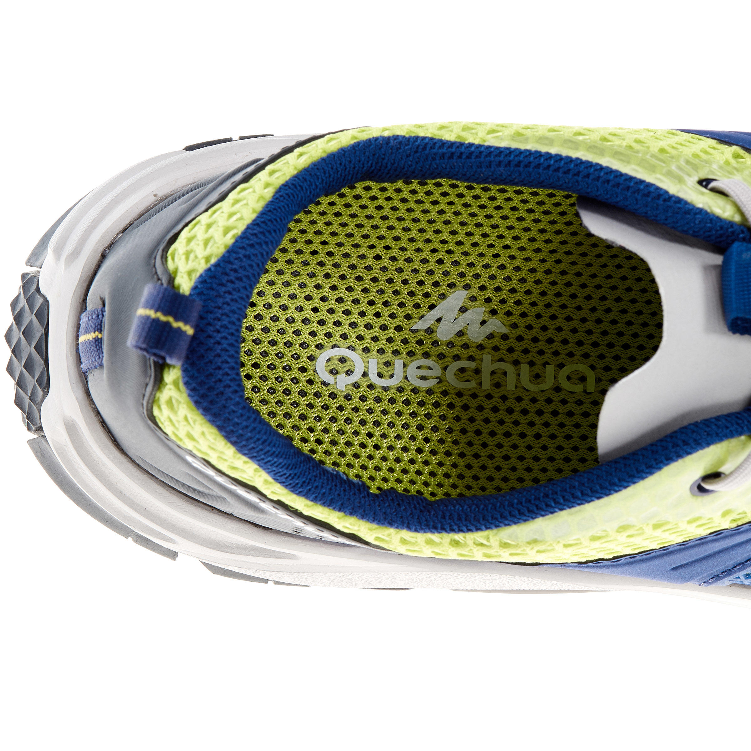 Forclaz 500 Fresh women's Hiking Shoes - Dark blue/Aniseed green 8/17