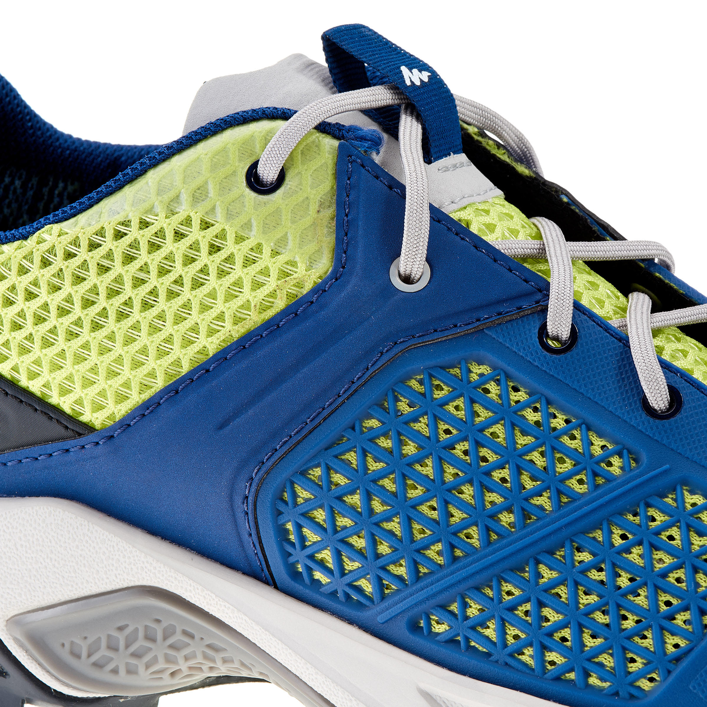 Forclaz 500 Fresh women's Hiking Shoes - Dark blue/Aniseed green 10/17