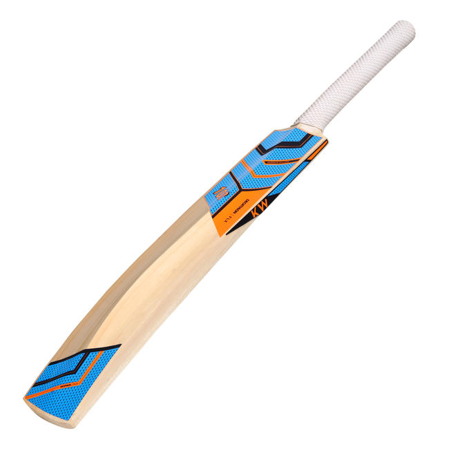KW100 SIZES 3, 4, KASHMIR WILLOW CRICKET BAT LIGHT BLUE