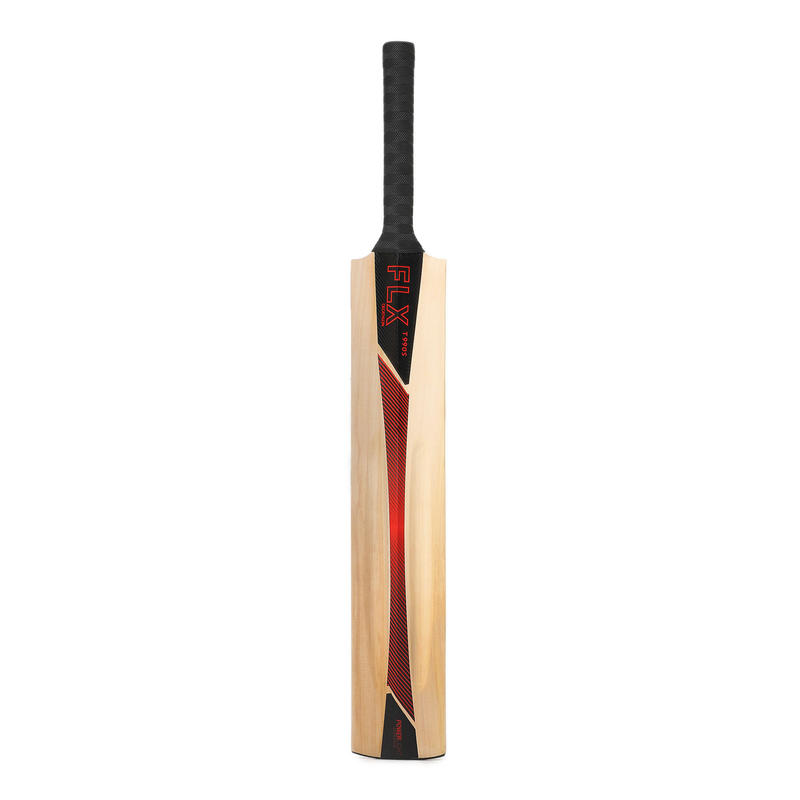 Scoop hard tennis ball cricket bat, T990 S, black/red