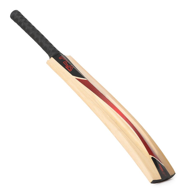 Scoop hard tennis ball cricket bat, T990 S, black/red