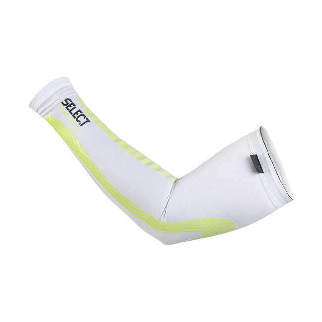 Arm Sleeve 6610 kompressziós karvédő, fehér SELECT Decathlon