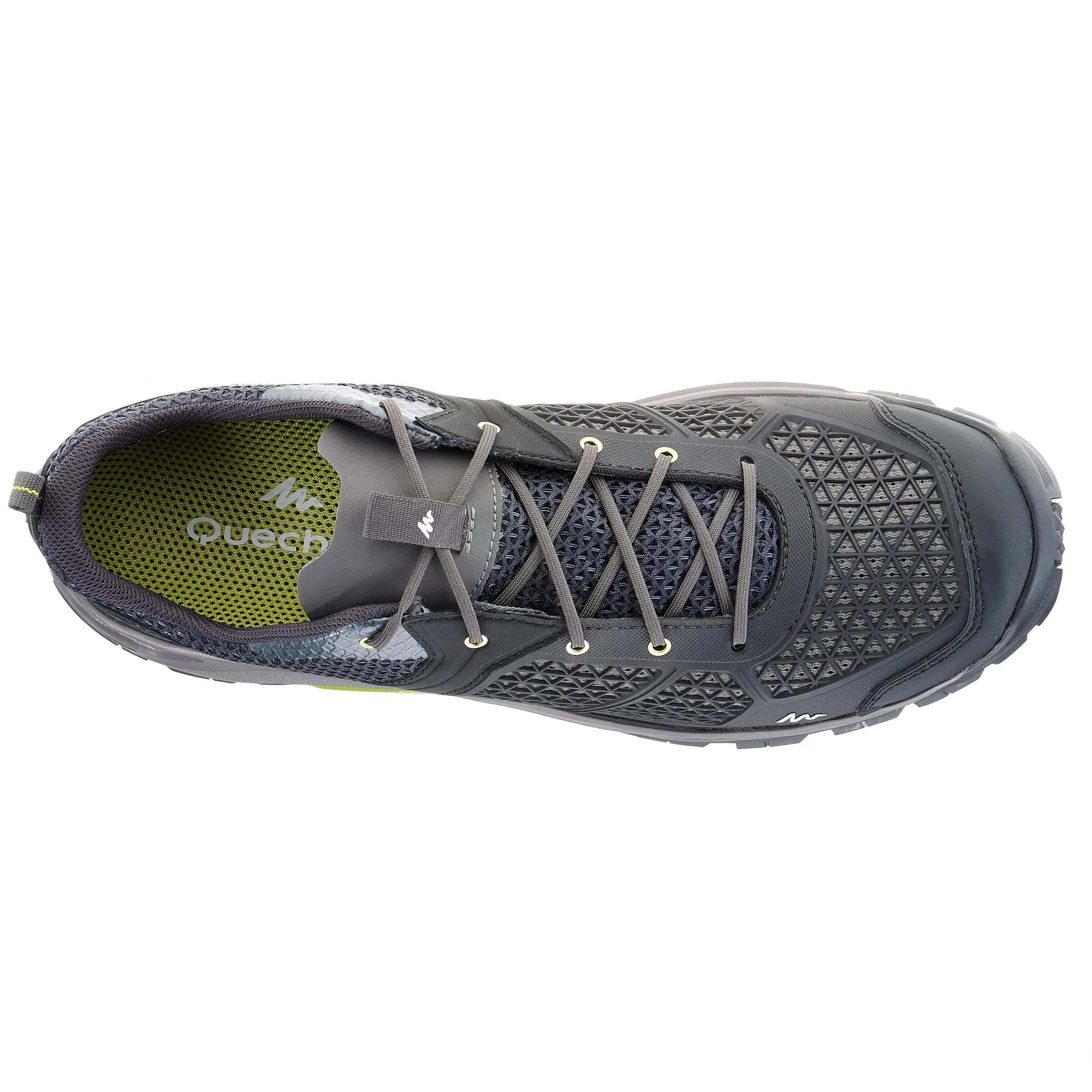 Men's Hiking Shoes NH500 (Fresh) - Black -  4