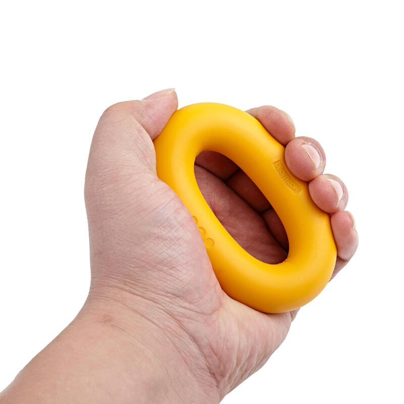 Handtrainer ring gemiddelde weerstand 25 kg oranje